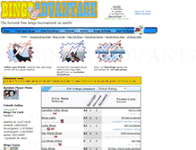 Tablet Screenshot of bingoadvantage.com