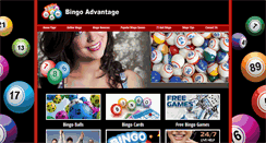Desktop Screenshot of bingoadvantage.net